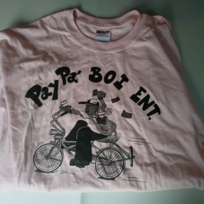 Paypa Boi ENT T-Shirt (Pink) - Medium